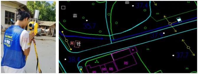 魔星MT20i全站儀偏心測量、中文編碼助力房地一體化權籍調(diào)查
