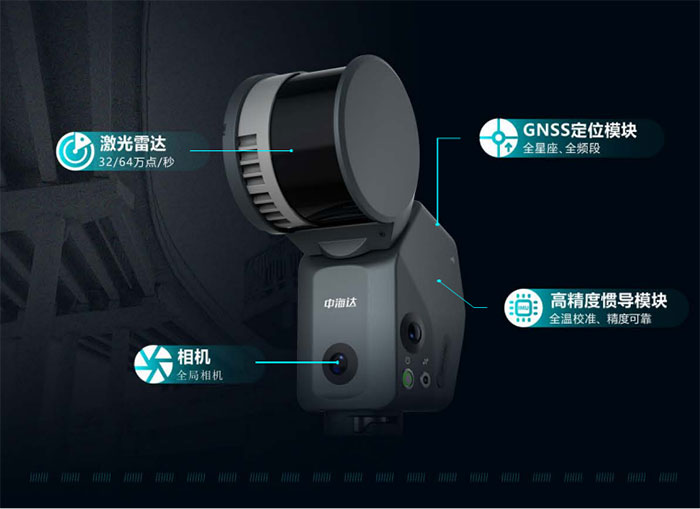 中海達(dá)L3手持SLAM三維激光掃描儀的特點與優(yōu)勢